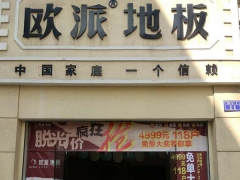 安徽桐城欧派地板加盟店