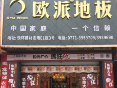 广西南宁欧派地板专卖店11.18特惠活动